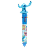 Disney Stitch - automatische pen met 10 kleuren en 3D-figuurtje (2)