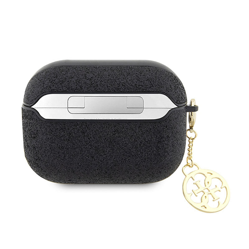 Guess 4G Glitter Flake - hoesje voor Apple AirPods Pro 2 (zwart) (2)