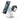 MagSpot Pivot-standaard – 3-in-1 draadloze oplader met MagSafe voor iPhone, Apple Watch en AirPods (wit)