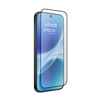 Crong 3D Armour Glass Lite - gehard glas met volledige lijmlaag voor Vivo V70 5G