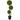 Kunstmatige buxus, kunstplant, realistische uitstraling, outdoor, groen + zwart