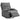 Relaxfauteuil met voetensteun, ligfauteuil, draaibaar, tot 150 kg, stalen frame, 88x96x108 cm, donkergrijs