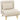 3-in-1 slaapfauteuil, klapstoel met slaapfunctie, verstelbare click-clack-rugleuning, beige