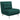 Relaxfauteuil, fauteuil met ligfunctie, slaapfauteuil, knoopstoffering, linnenlook, 77 cm x 88 cm x 83 cm, groen