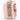 Minikoelkast voor cosmetica, drankjes en snacks, draagbaar, met verlichte spiegel, stille werking, 6L, roze