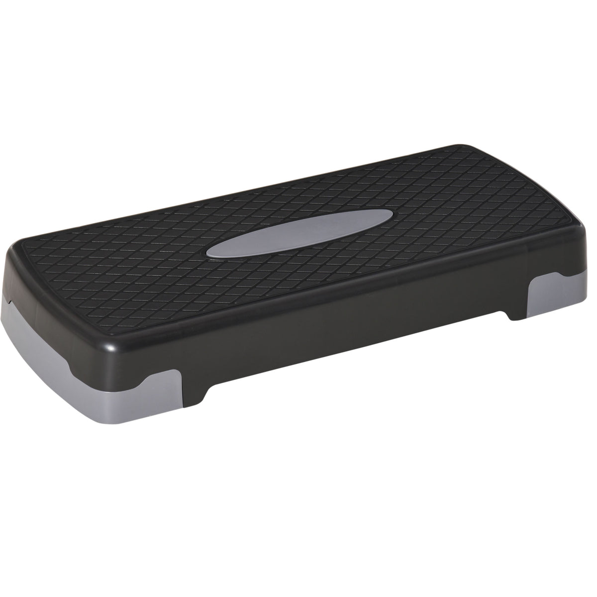 Aerobic Stepbank 2-traps in hoogte verstelbaar 10-15cm, Antislip fitness stepper, Mini stepbank voor thuis en op