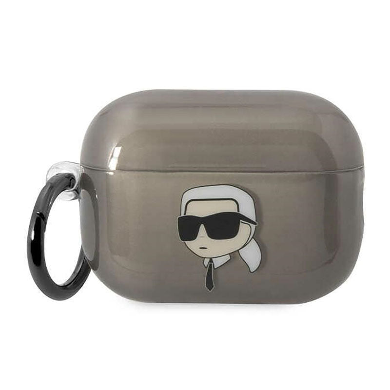 Karl Lagerfeld NFT Ikonik Karl Head - Hoesje voor Apple AirPods Pro 2 (zwart)