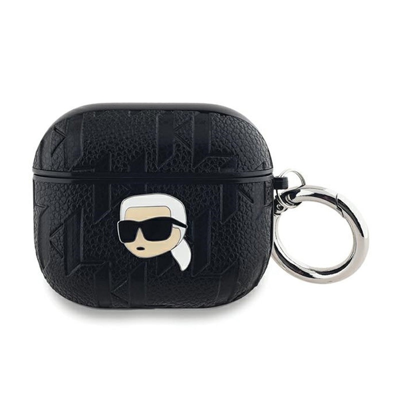 Karl Lagerfeld Monogram Karl Head - AirPods 3 hoesje (zwart)