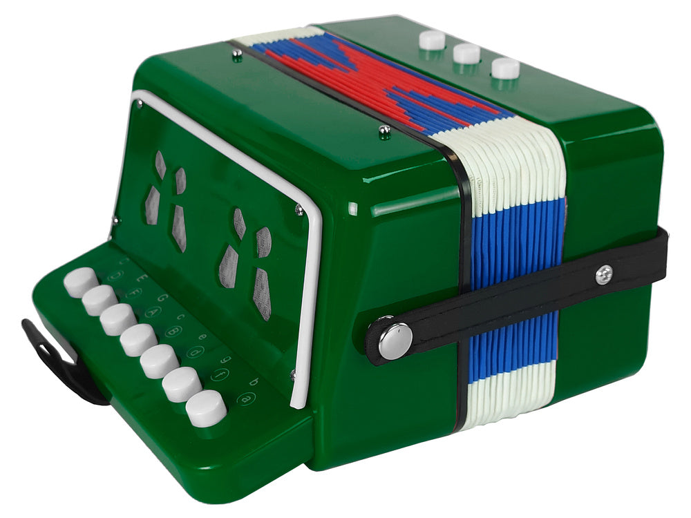 Accordeoninstrument voor een jonge muzikant Groen (2)