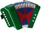 Accordeoninstrument voor een jonge muzikant Groen (3)