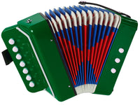 Accordeoninstrument voor een jonge muzikant Groen (3)