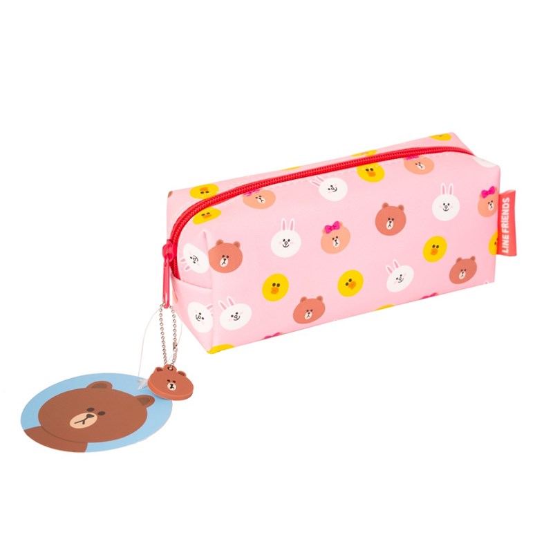 LINE FRIENDS - etui / toilettas van ecologisch leer