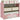 Kinderkast met 6 stoffen opbergboxen, schattig motief, 63x30x66 cm, roze