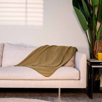 Fleecedeken 170x130 (groen) (4)