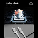Spigen EB10015CC Essential - USB-C naar USB-C PD 100W kabel 1,5m (wit) (7)