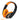 Grundig - In-ear hoofdtelefoon (oranje)
