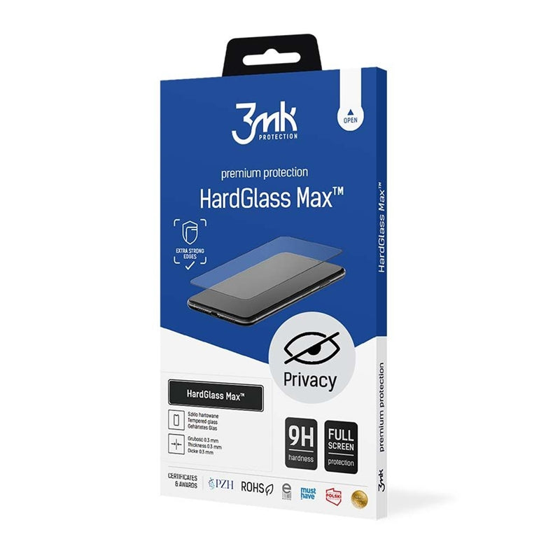 3mk HardGlass Matt Max Privacy – Mat gehard glas met privacyfilter voor Samsung Galaxy S25 Edge (2)