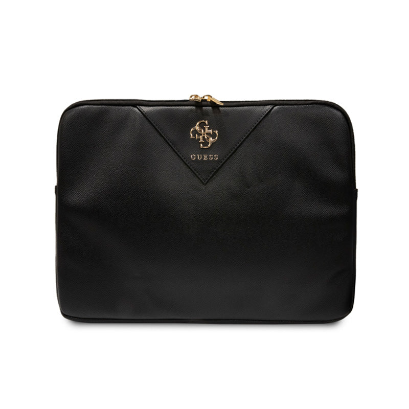 Guess Triangle 4G Sleeve - laptoptas 13" / 14" (zwart)