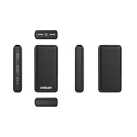 Eveready PX20B - Powerbank 20000 mAh 2x USB-A (zwart) (3)