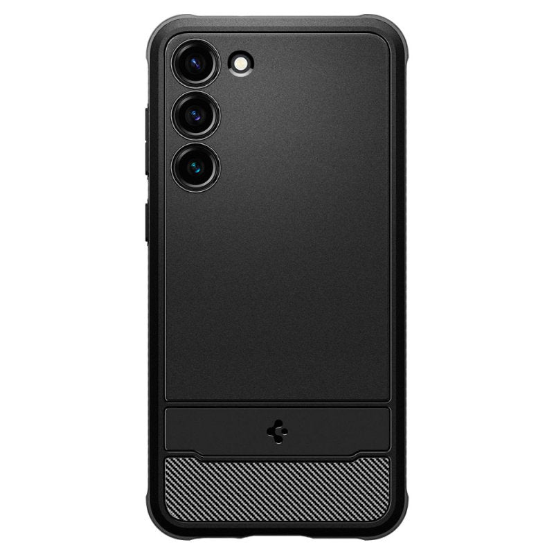 Spigen Rugged Armor - Hoesje voor Samsung Galaxy S23 (Matte Black)