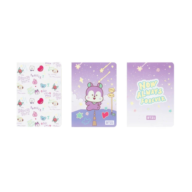 BT21 - Notitieboekset A6 MANG (3 stuks) (2)
