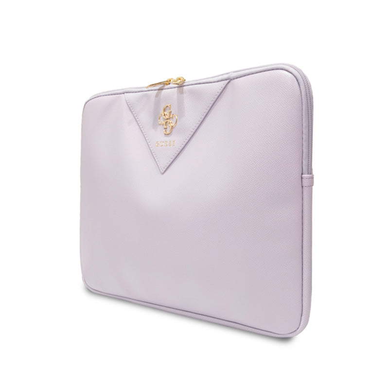 Guess Triangle 4G Sleeve - laptoptas 13" / 14" (paars) (2)