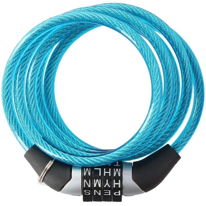 Dunlop - Fietsslot met cijfercombinatie (blauw)