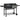 Gasbarbecue, incl. thermometer, warmhoudplaten, 161 x 54 x 103 cm, zwart + zilver