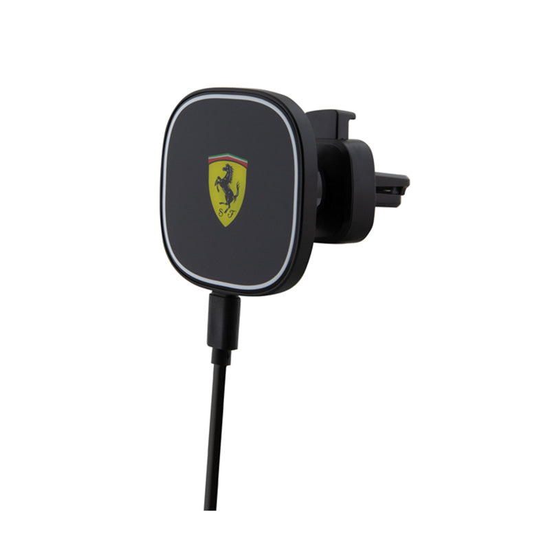 Ferrari MagSafe-collectie - Magnetische autohouder met 15W draadloos opladen (zwart)