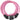 Dunlop - Fietsslot met cijfercombinatie (roze)