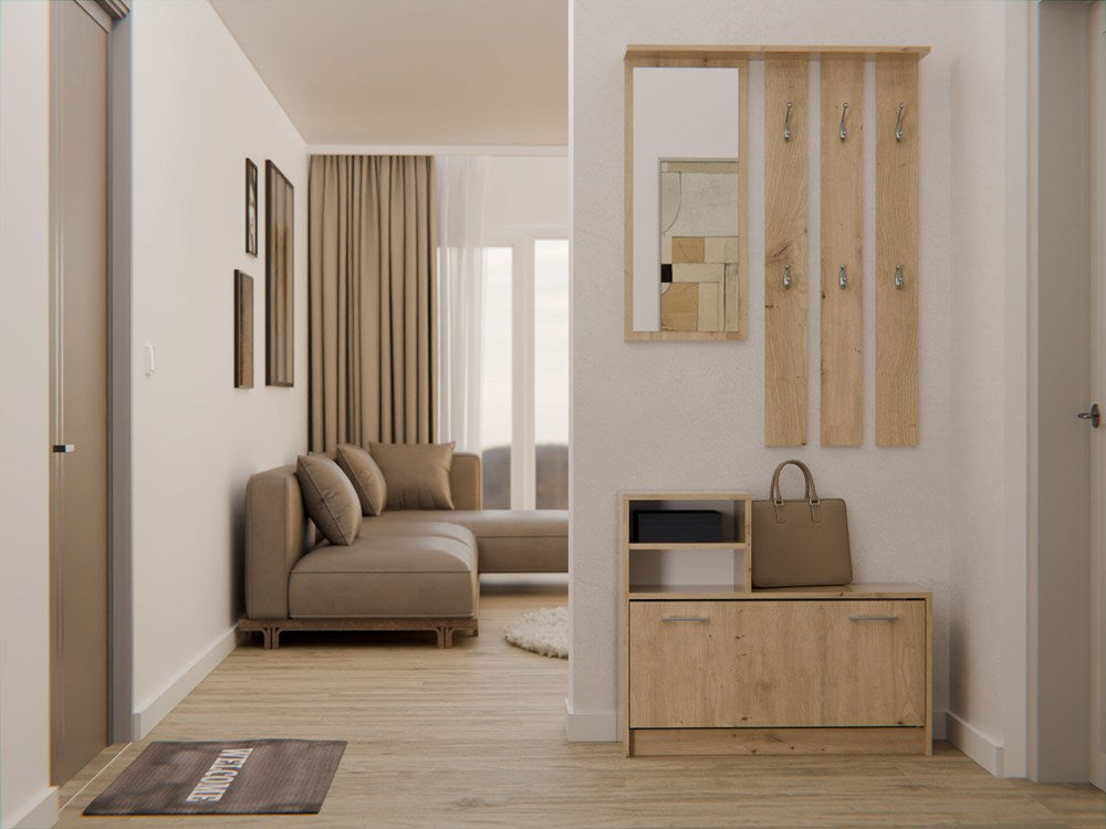 Garderobe VERA EICHE ARTISAN – Produktabbildung 5