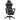 Bureaustoel, gamingstoel, 1 hoofdsteun, 1 lendensteun, roze + zwart
