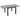 Tuintafel outdoortafel, weerbestendig, 162 x 80 x 75 cm, grijs