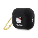 Hello Kitty Siliconen 3D Kitty Head - hoesje voor AirPods Pro 2 (zwart) (3)