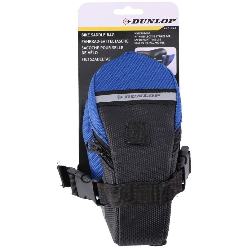 Dunlop - Fietstas / zadeltas (blauw)
