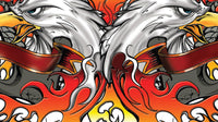 Nexgen Skins met 3D-effect voor iMac 27" (Iron Eagle 3D) (3)