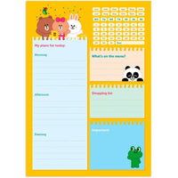 LINE FRIENDS - A5 dagplanner (2)