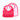 BUILT Mess Mate set van 2 slabbetjes (Babyroze met kleine stippen)