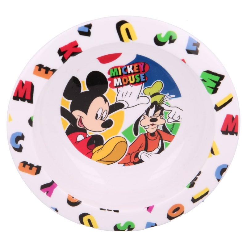 Mickey Mouse - Schaaltje (wit)