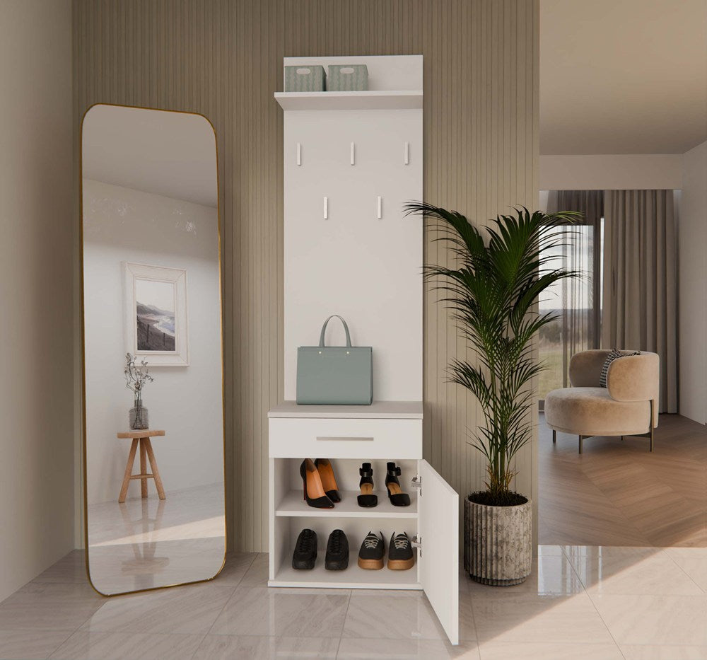 Garderobe Duo DUO WEISS – Produktabbildung 6