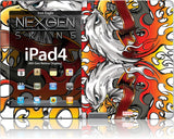 Nexgen Skins met 3D-effect voor iPad 2/3/4 (Iron Eagle 3D)