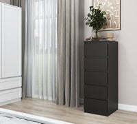 Kommode Malwa W5 SCHWARZ – Produktabbildung 4