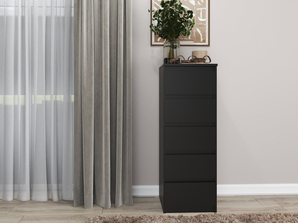 Kommode Malwa W5 SCHWARZ – Produktabbildung 5