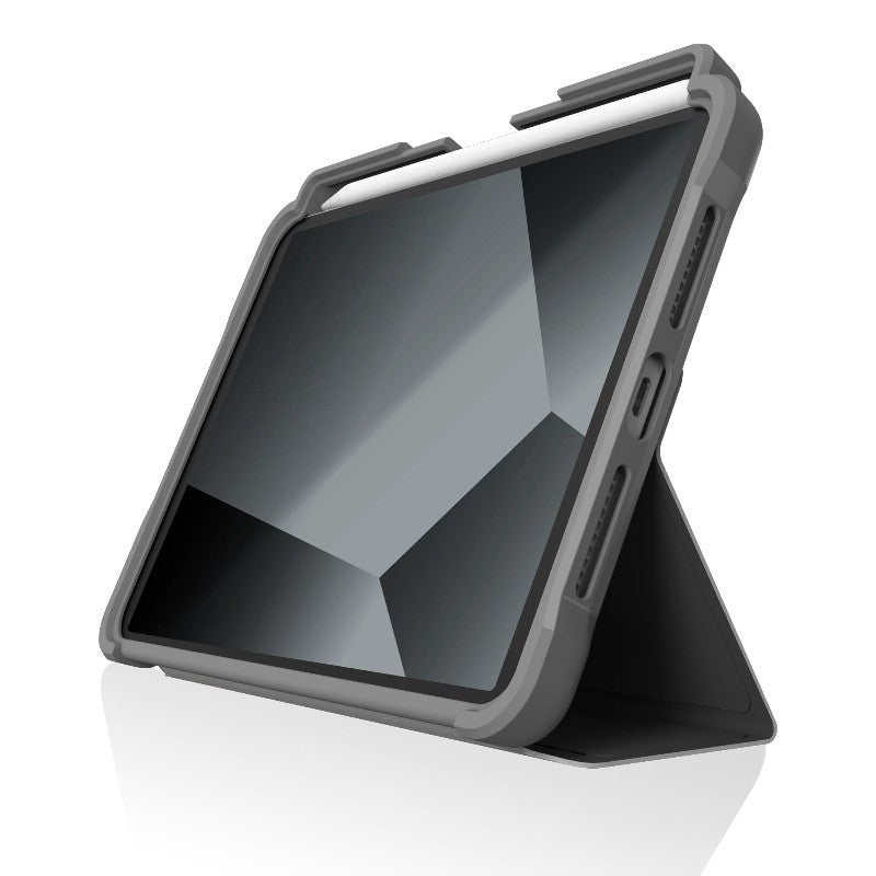 STM Dux Plus - Robuuste hoes voor iPad mini 7 (2024) / mini 6 (2021) MIL-STD-810G met Apple Pencil-houder