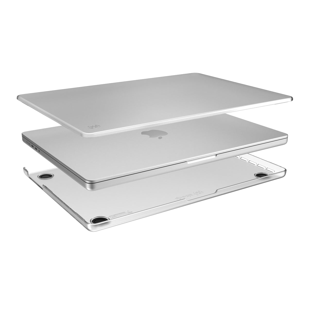 Speck SmartShell-hoes voor MacBook Pro 16" (M5/M4/M3/M2/M1/2026-2021) (transparant) (2)
