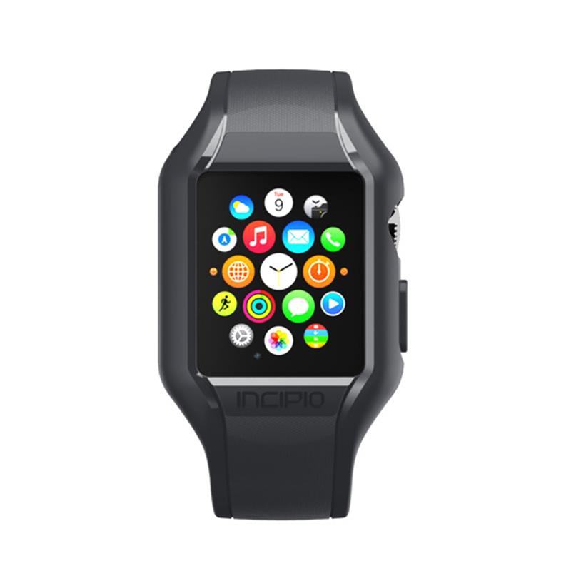 Incipio NGP-band - elastische band voor Apple Watch 38/40/41 mm (rookkleurig) (2)