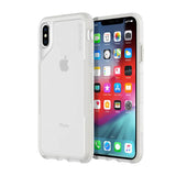 Griffin Survivor Endurance - Hoesje voor iPhone Xs Max (Transparant/Grijs)
