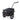 Bagageaanhanger, fietsaanhanger, afneembare mand, universele koppeling, tot 40 kg, staal, zwart, 144 x 59 x 80