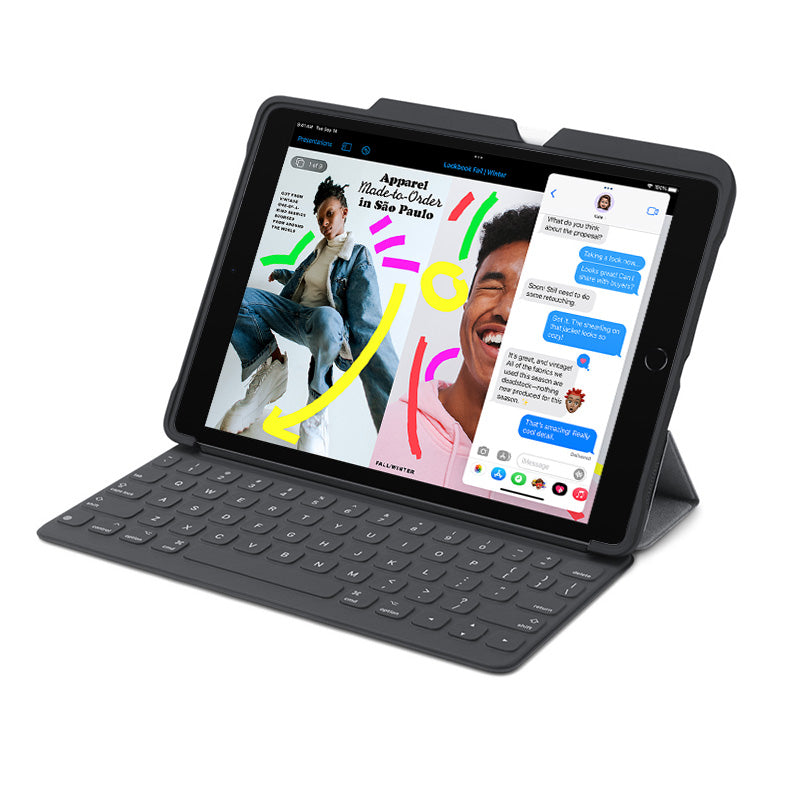 STM Dux Shell Duo - hoes voor iPad 10,2" (2021) / 8 (2020) / 7 (2019) (Zwart) (7)