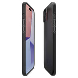 Spigen Thin Fit - hoesje voor iPhone 15 (zwart) (7)